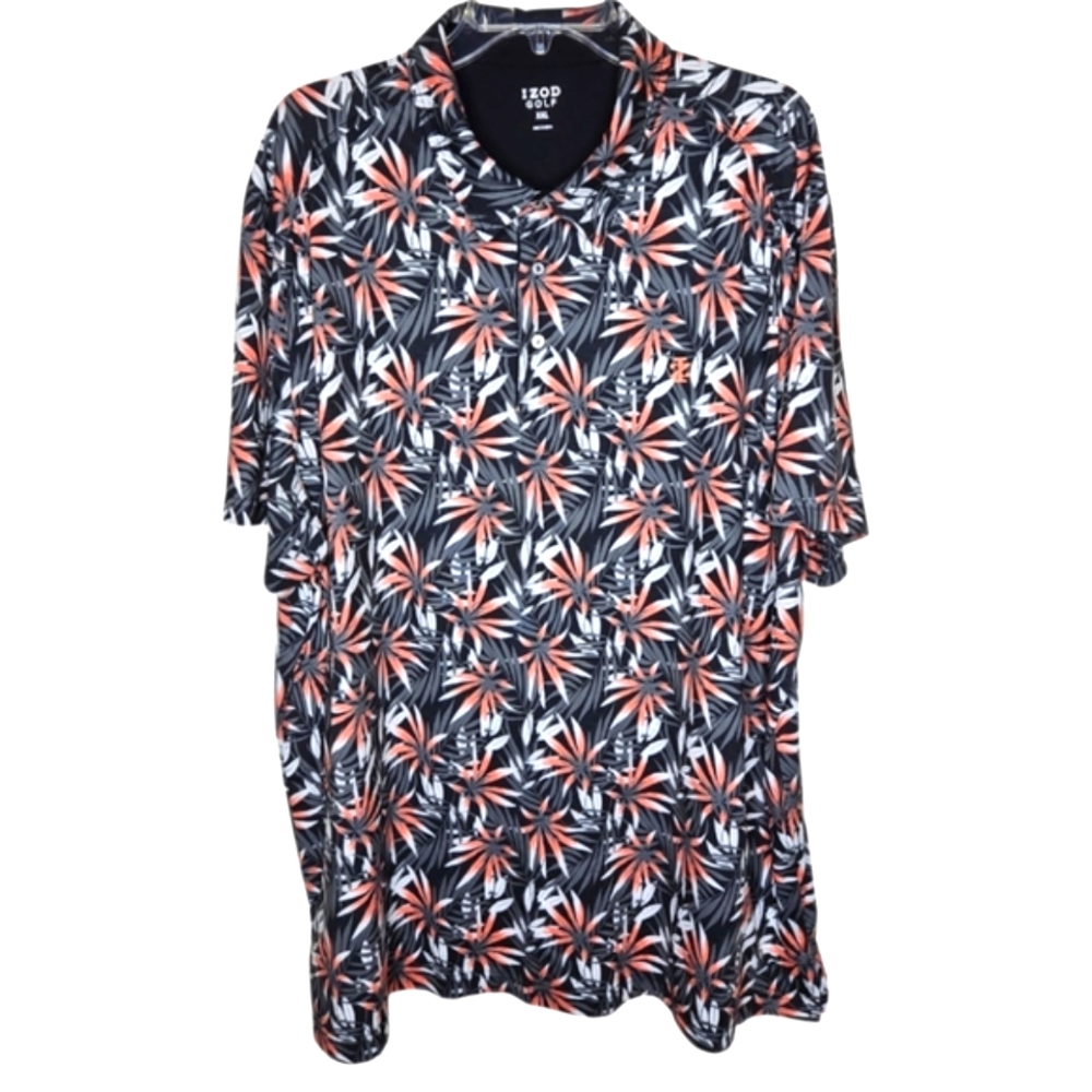 Izod Men's Tropical Performance Golf Polo Size XXL